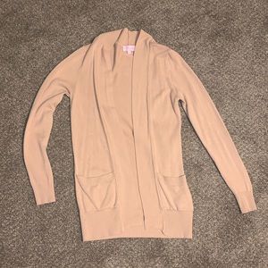 Nude Colored Cardigan